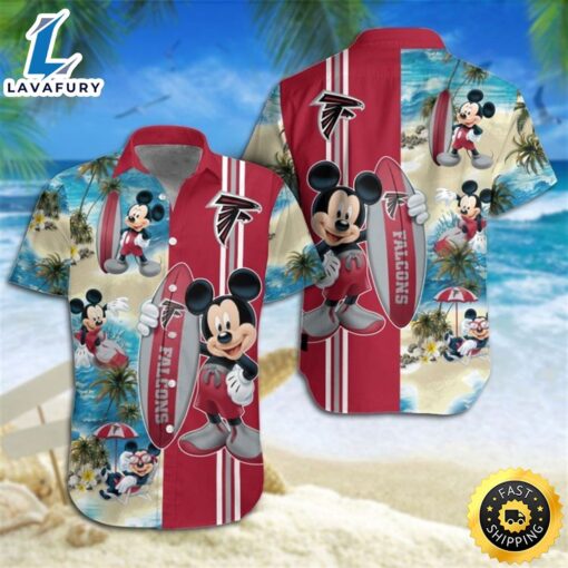 Atlanta Falcons Mickey Mouse Hawaiian Shirt