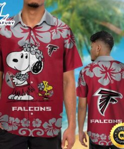 Atlanta Falcons & Snoopy Hawaiian…