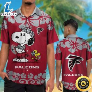 Atlanta Falcons & Snoopy Hawaiian Shirt