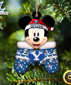BYU Cougars Team And Mickey…