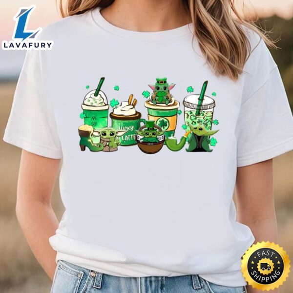 Baby Yoda Coffee Shirt, Yoda Patrick’s Day Shirt