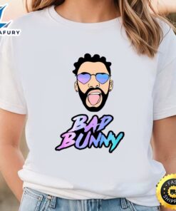 Bad Bunny Face Shirt For…