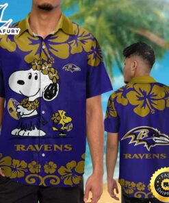 Baltimore Ravens & Snoopy Hawaiian…