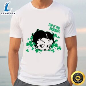 Betty Boop Cartoon Irish St Patricks Day Shirt