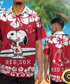Boston Red Sox Snoopy Hawaiian…