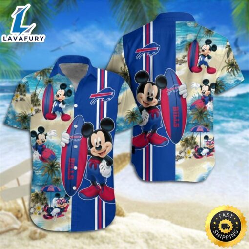 Buffalo Bills Mickey Mouse Hawaiian Shirt