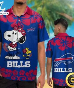 Buffalo Bills & Snoopy Hawaiian…