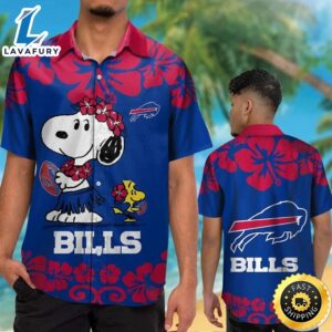 Buffalo Bills & Snoopy Hawaiian Shirt