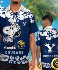 Byu Cougars & Snoopy Hawaiian…