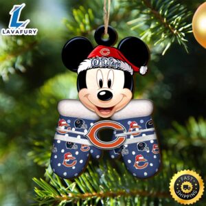 Chicago Bears Team And Mickey…