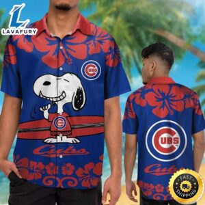 Chicago Cubs Snoopy Hawaiian Shirt