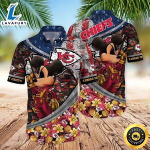 Chiefs Hawaiian Shirt NFL KC…