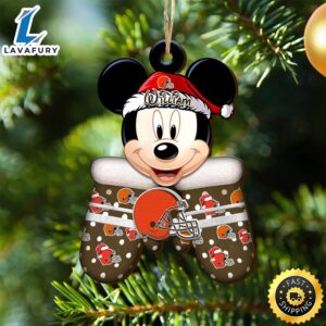 Cleveland Browns Team And Mickey…
