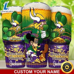 Custom Minnesota Vikings Irish Mickey…