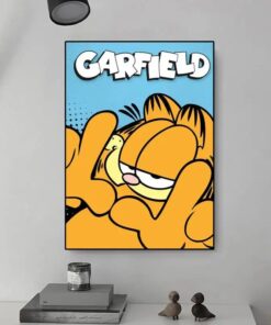 Cute G-Garfield Cartoon POSTER Canvas…