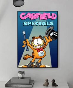 Cute G-Garfield Cartoon POSTER Canvas