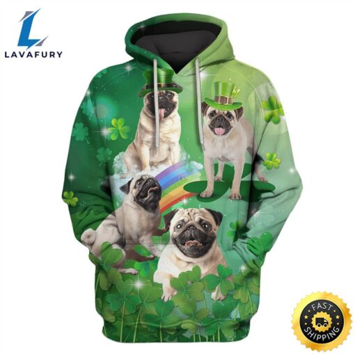 Cute Pugs Custom T-Shirt – Hoodies Apparel