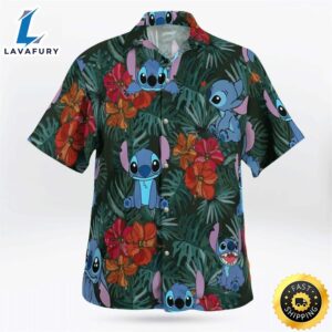 Cute Stitch Hawaiian Shirt Disney Gift For Beach Lovers