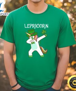 Dabbing Lepricorn Irish Unicorn Patricks…