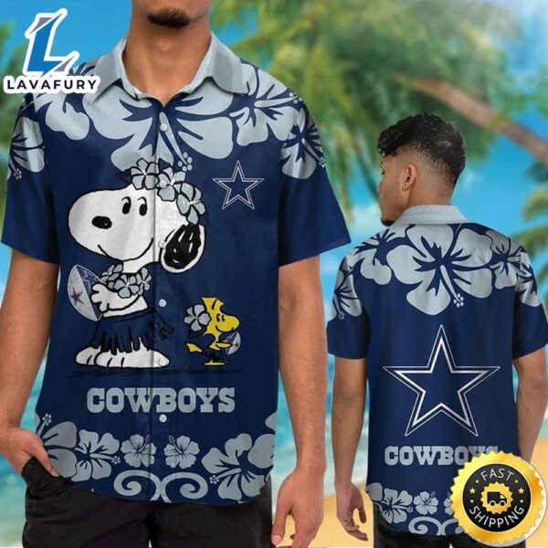 Dallas Cowboys & Snoopy Hawaiian Shirt
