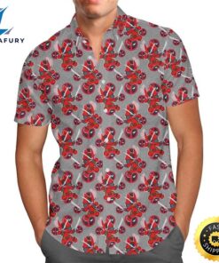 Deadpool Stitch Hawaiian Shirt Summer…