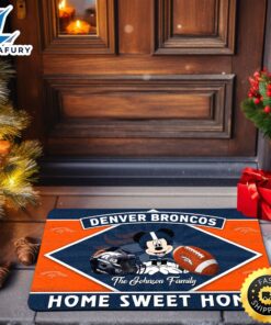 Denver Broncos Doormat Custom Your…