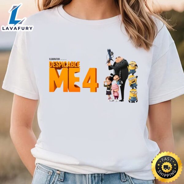 Despicable Me 4 Movier Character Gift For Fans Shirt