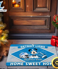 Detroit Lions Doormat Custom Your…