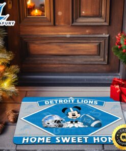 Detroit Lions Doormat Sport Team…