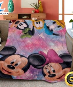 Disney Characters Quilt Blanket Bedding…