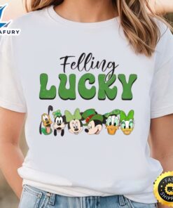 Disney Felling Lucky Shamrock Mickey…