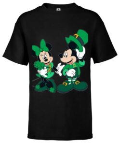 Disney Leprechaun Mickey Minnie Shamrock…