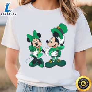 Disney Leprechaun Mickey Minnie Shamrock…