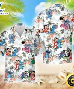 Disney Lilo And Stitch Hawaiian Shirt Cool Gift For Beach Vacation