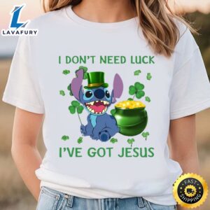 Disney Lilo And Stitch Shirt, Stitch St Patrick’s Day I Don’t Need…