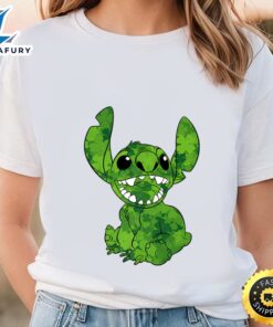 Disney Lilo And Stitch St. Patrick’s Day Stitch T-Shirt