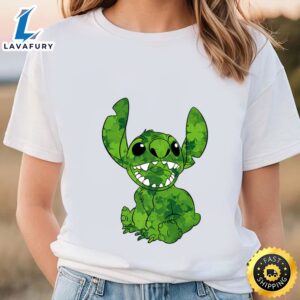 Disney Lilo And Stitch St. Patrick’s Day Stitch T-Shirt