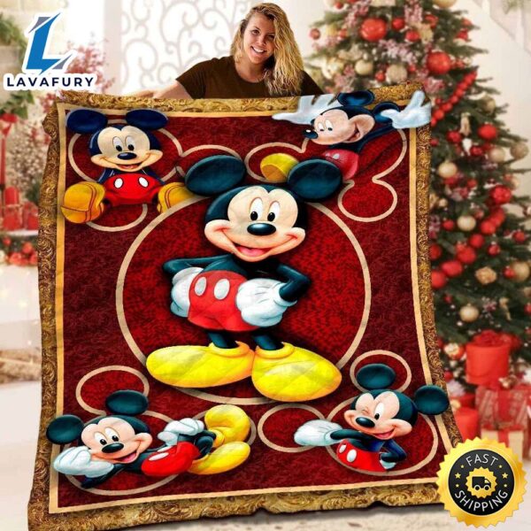 Disney Mickey Mouse Baby Plush Blanket