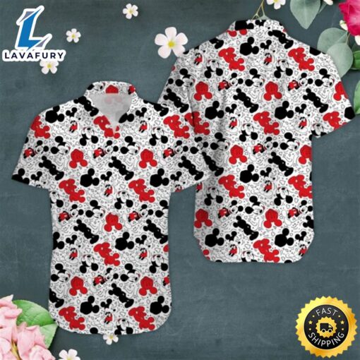 Disney Mickey Mouse Funny Hawaiian Shirt Summer