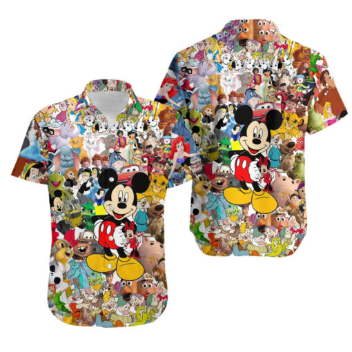 Disney Mickey Mouse Hawaiian Shirt