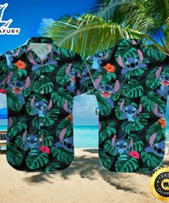 Disney Movie Stitch Hawaiian Shirt