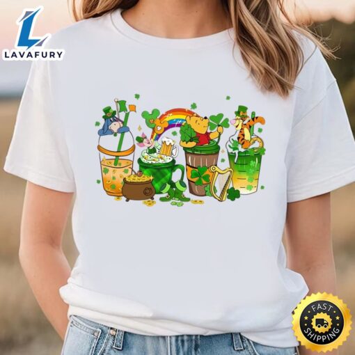 Disney Pooh And Friends St Patricks Day T-shirt