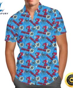 Disney Spiderman Stitch Hawaiian Shirt Summer Gift For Beach Vacation