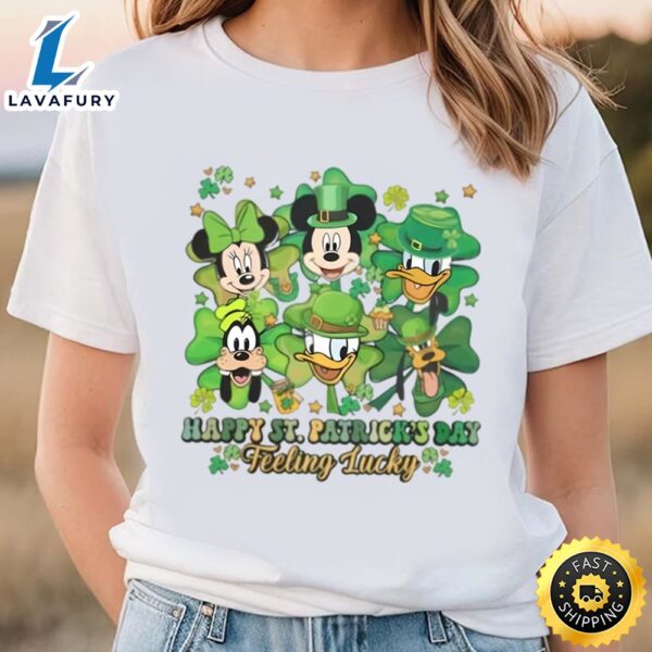 Disney St Patricks Day Shirt, Feeling Luck Saint Patrick’s Day Shirt