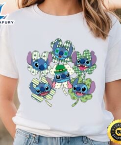 Disney Stitch Lucky Happy St Patrick’s Day Shirt
