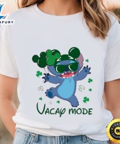 Disney Stitch Vacay Mode Sweatshirt Cute Stitch St Patrick’s Day Shirt