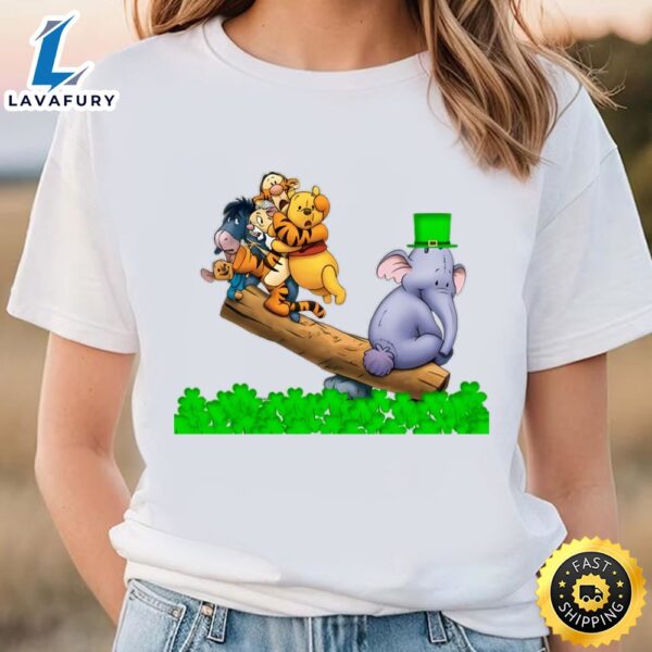 Disney Winnie The Pooh Happy St Patrick’s Day Shirt