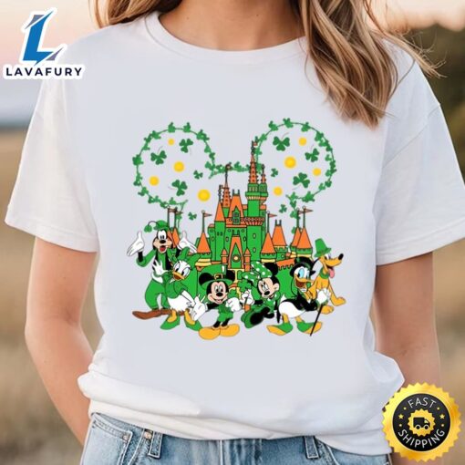 Disneyland St Patricks Day Shamrock Disney T-shirt