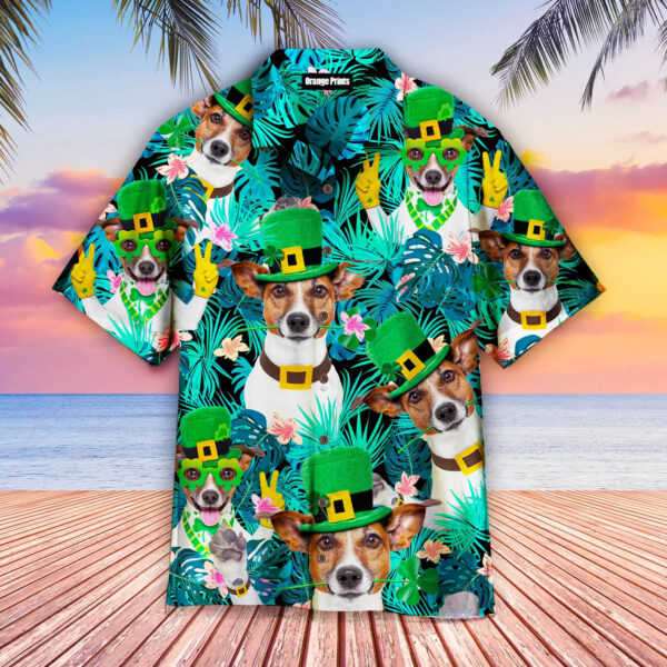 Funny Dog Happy Irish St. Patrick’s Day Trendy Hawaiian Shirt For