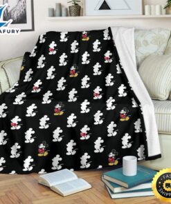 Funny Mickey Mouse Fleece Blanket DN Fans 1